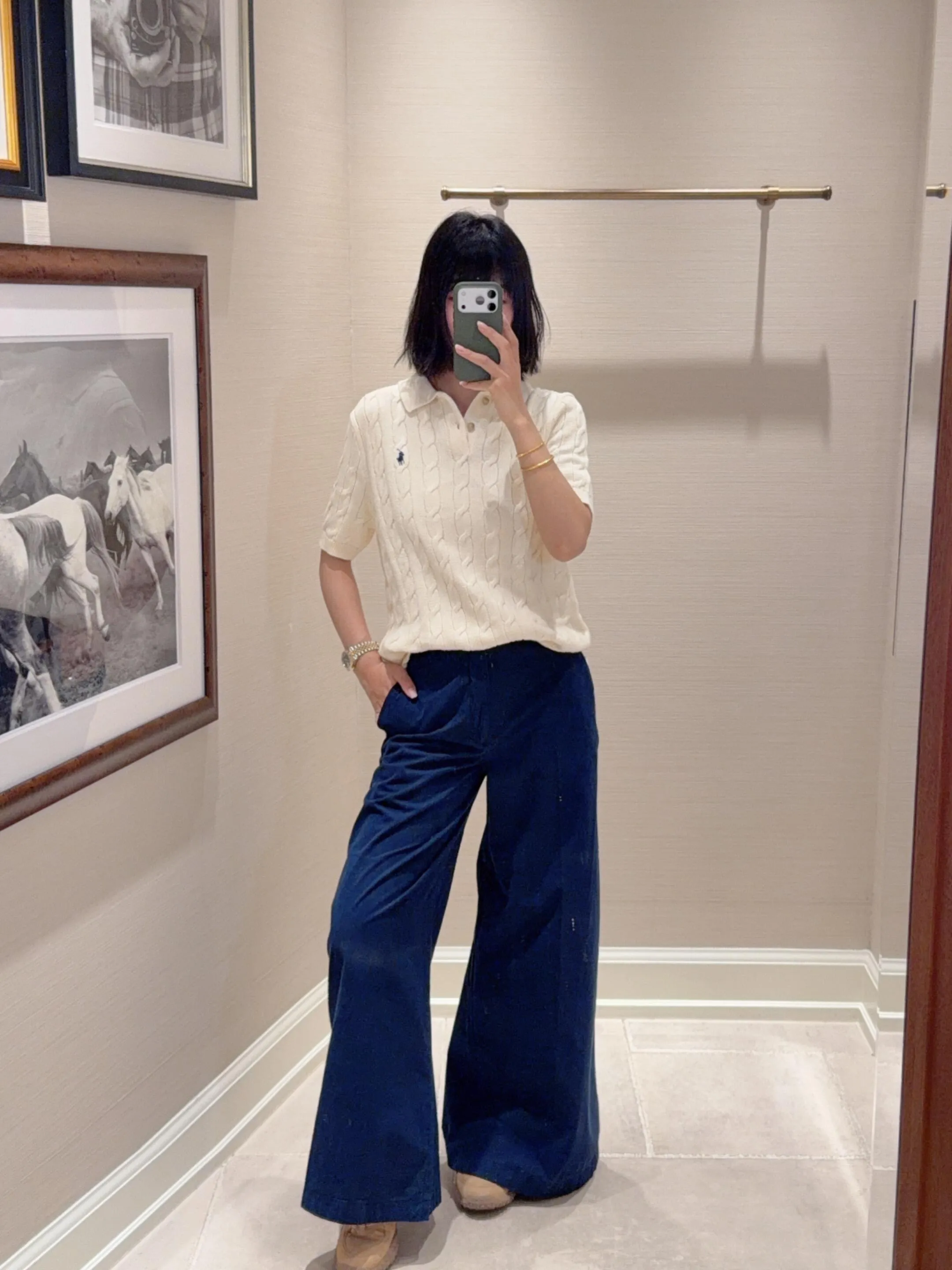 【 】Ralph Lauren （White）